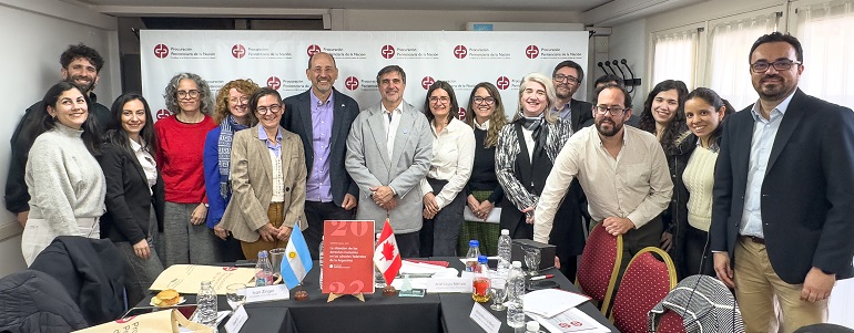 Encuentro internacional con investigadores en DD.HH. de Canadá 